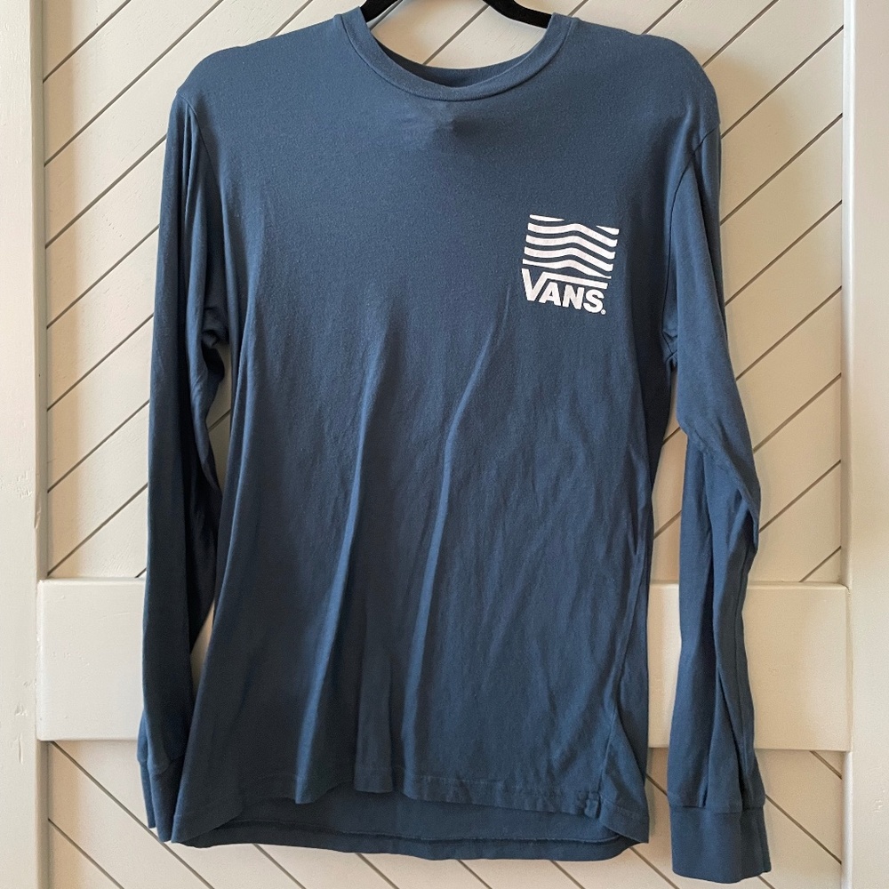 Vans Blue Longsleeve Tee